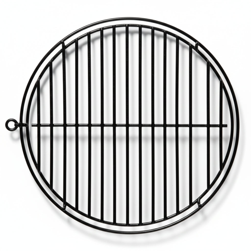 26cm Enamel Coated Steel Swivel BBQ Grill for Gardeco Cast Iron Chimineas