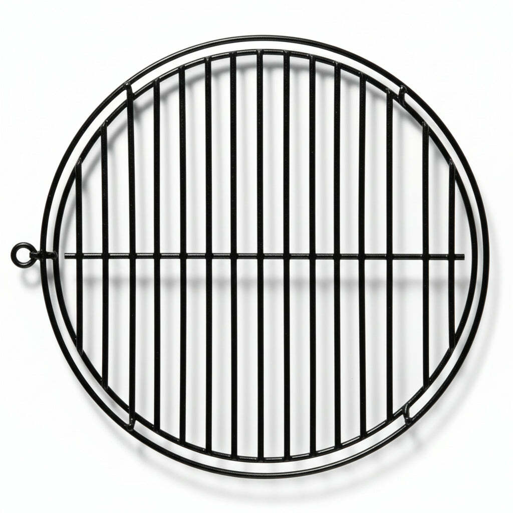 26cm Enamel Coated Steel Swivel BBQ Grill for Gardeco Cast Iron Chimineas