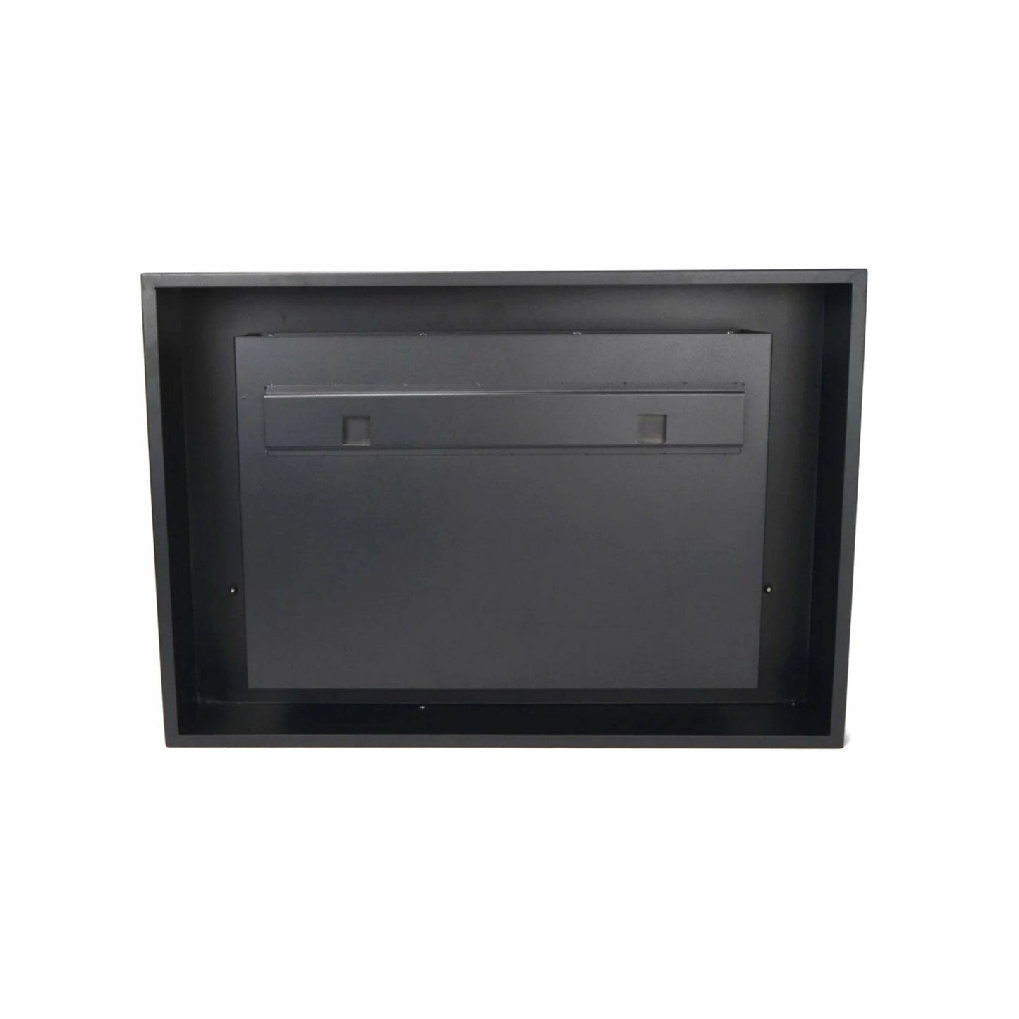 Rear view of NebraskaBlackWall-MountedBioethanolFireplace_78cm