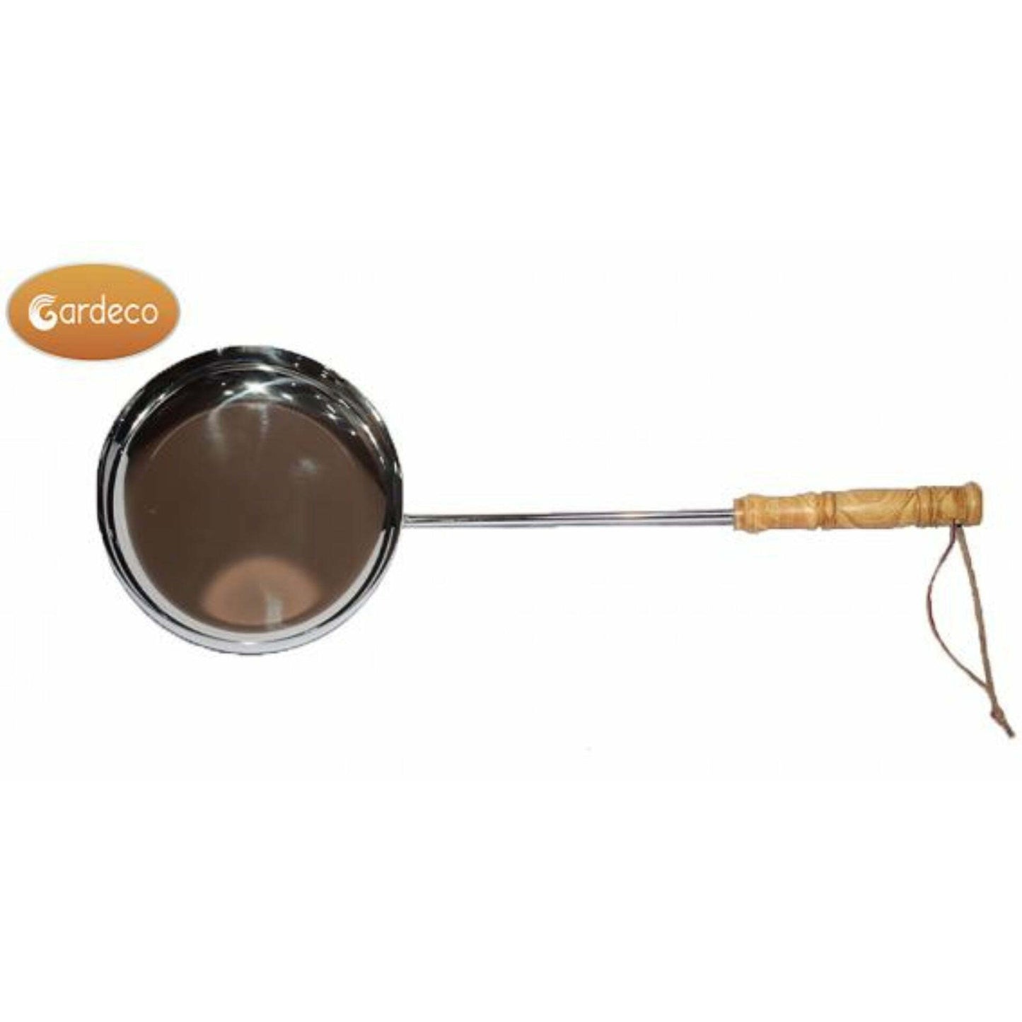 Stainless Steel Frying Pan | Long Handled Outdoor Fire Pan