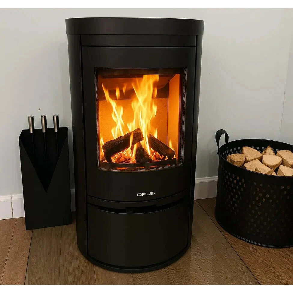 Opus Aria Hot Top Woodburner | 5kW Wood Stove with Cooking Surface