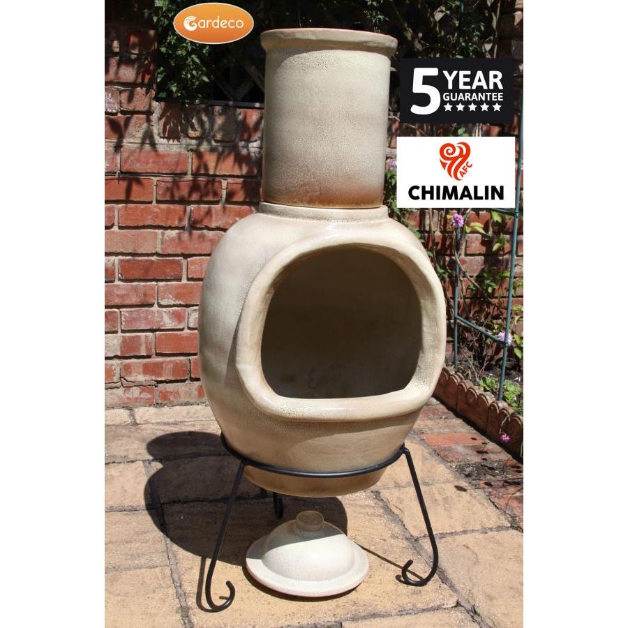 Asteria glazed cappucino chiminea