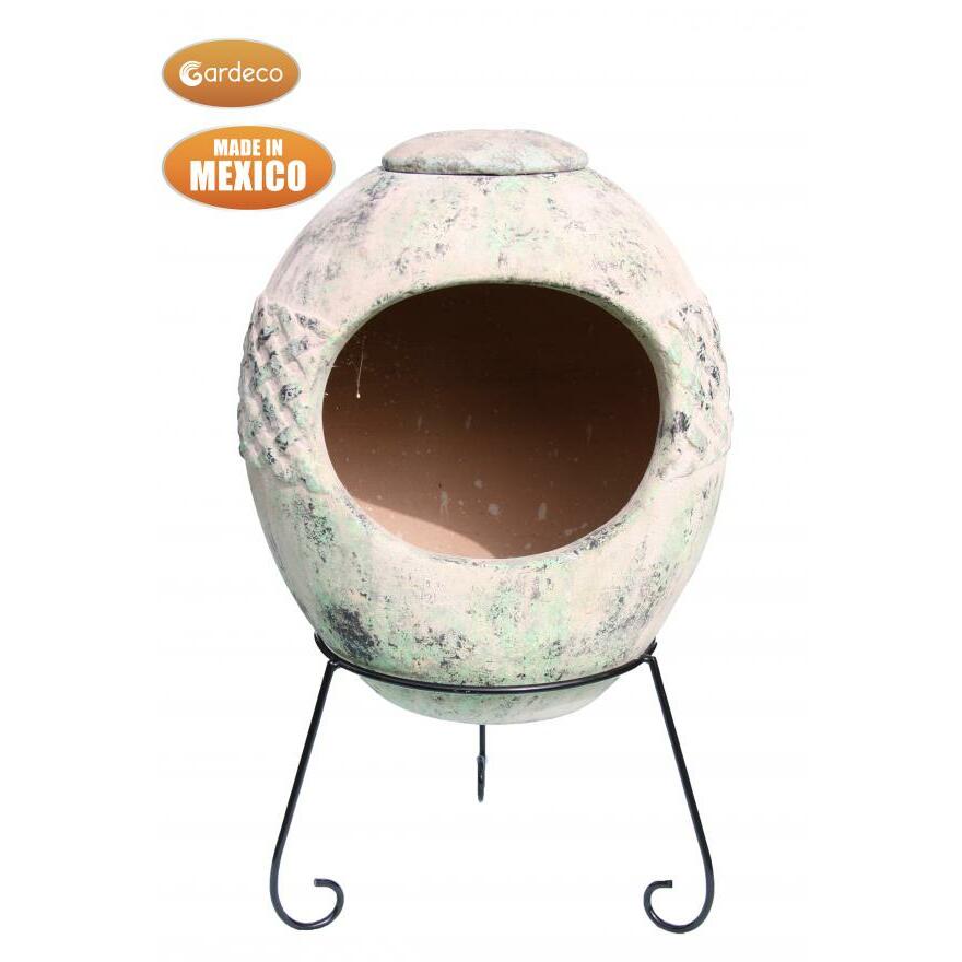Haeddyn Celtic Ellipse Mexican Chiminea