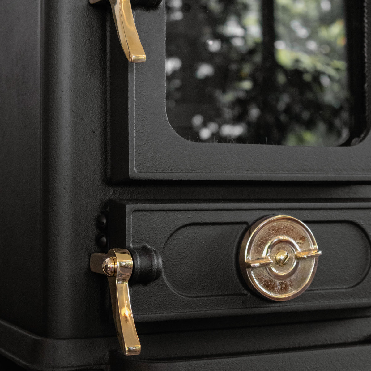 Salamander brass stove fittings