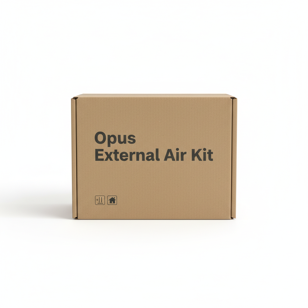 Opus External Air Kit 100 mm, 1.5 m