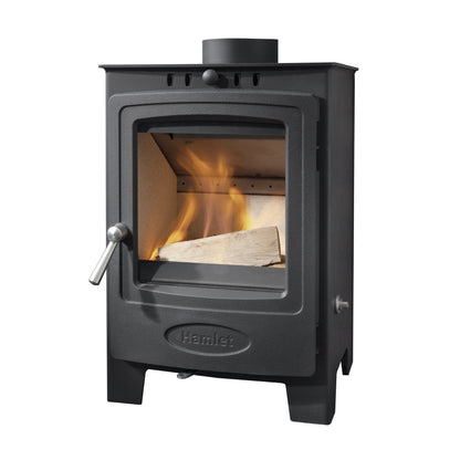 Hamlet Solution 5 Compact Ecodesign Ready Multifuel Stove (S4) – 4.8kW