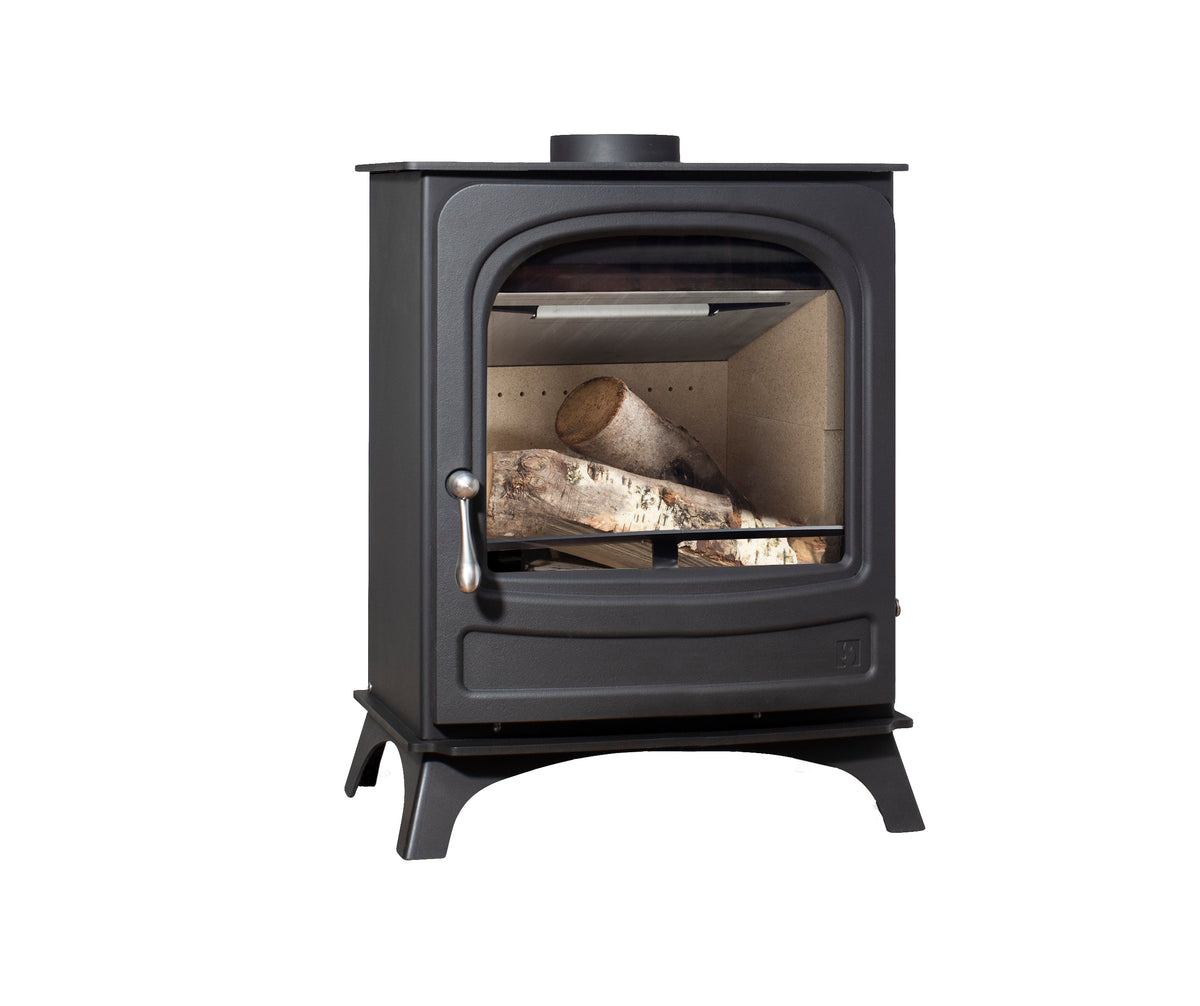 Arada Holborn 5 Widescreen Ecodesign Ready Multifuel Stove – 4.9kW