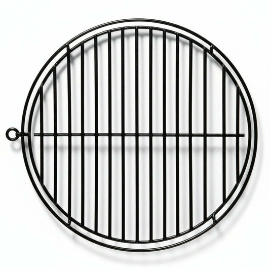 26cm Enamel Coated Steel Swivel BBQ Grill for Gardeco Cast Iron Chimineas