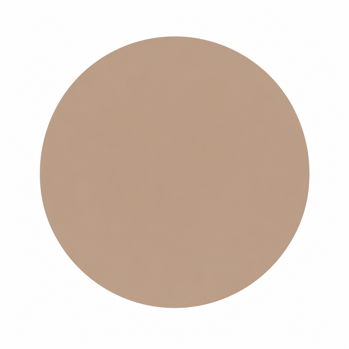 Arada Clay coloured circle on a white background