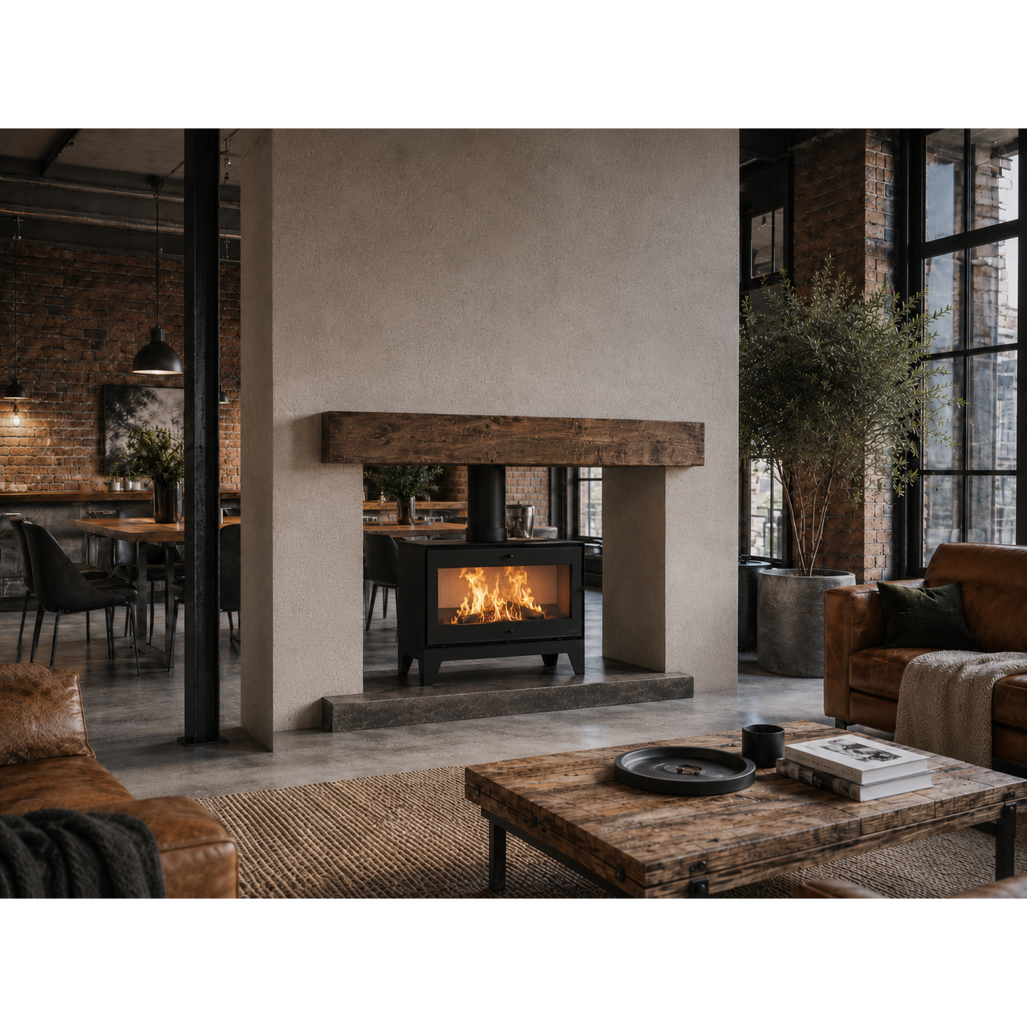 Bronpi Cairo 90D Box double-sided Stove