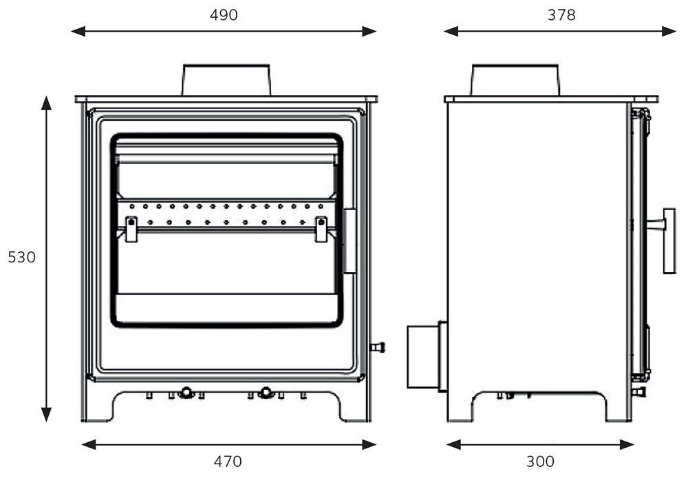 Clifton 8 dimensions diagram