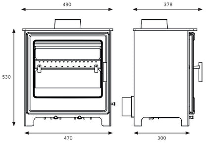 Clifton 8 dimensions diagram
