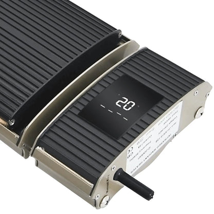 Close-up-of-Heation-Heatbar-Pro-1800-with-wi-fi-control on white background