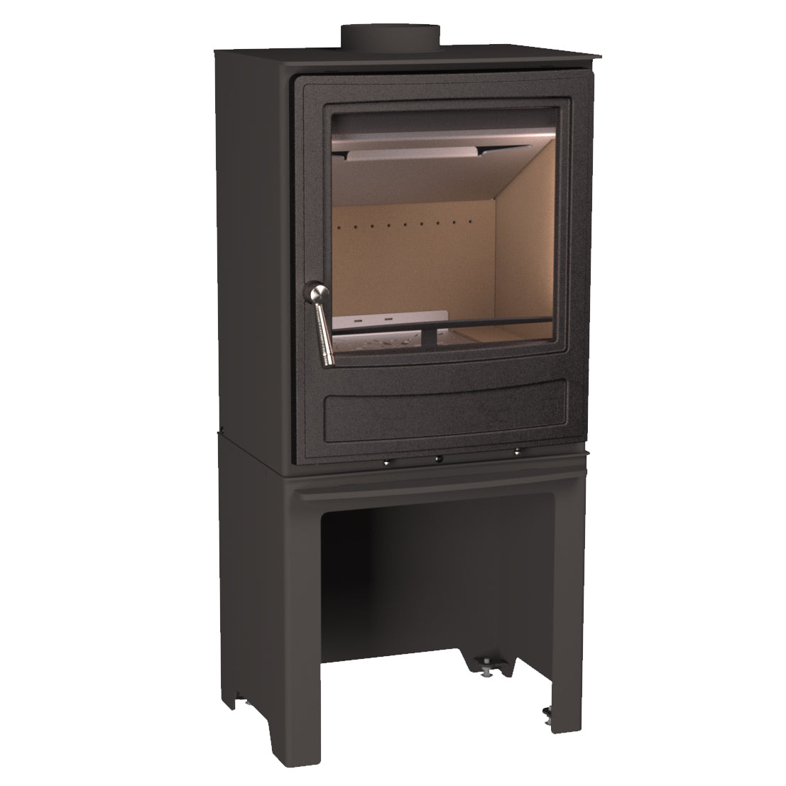 Ecoburn-5 Front view with LogStore_LOG-5