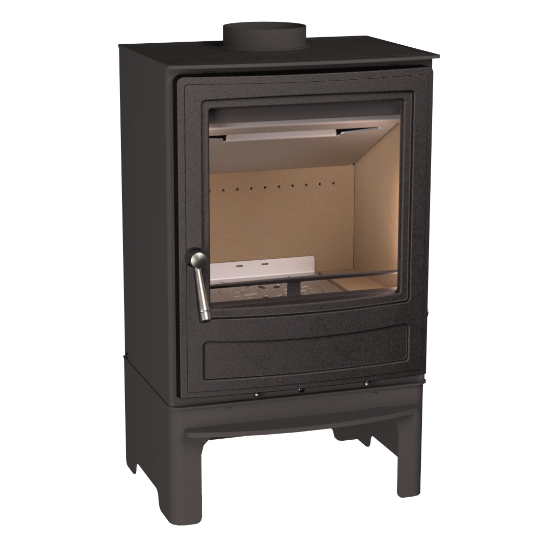 Ecoburn-5 Front view with Stand STAND-5