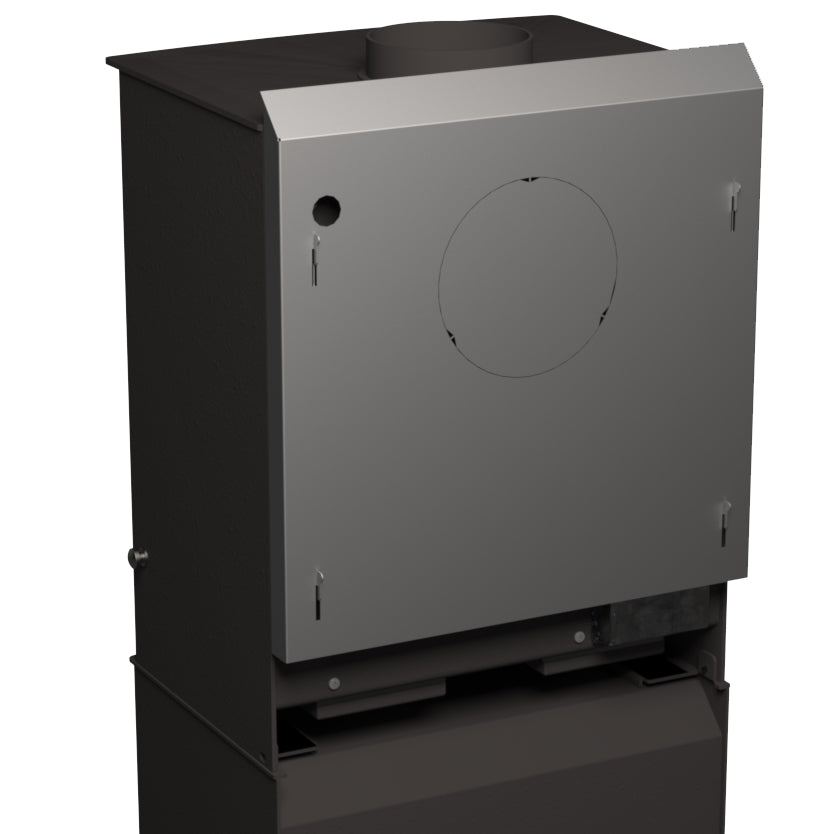 Ecoburn-5 Rear view with Rear HeatShield_AFS4545_and Stand_STAND-5