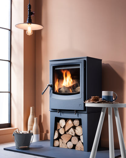 Arada Farringdon Small Eco Ecodesign Ready Multifuel Stove – 4.9kW
