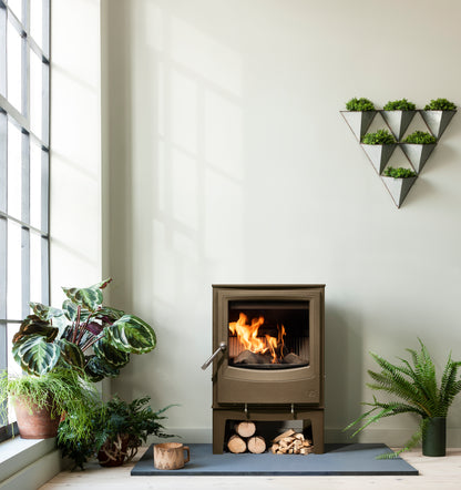 Arada Farringdon Small Eco Ecodesign Ready Multifuel Stove – 4.9kW