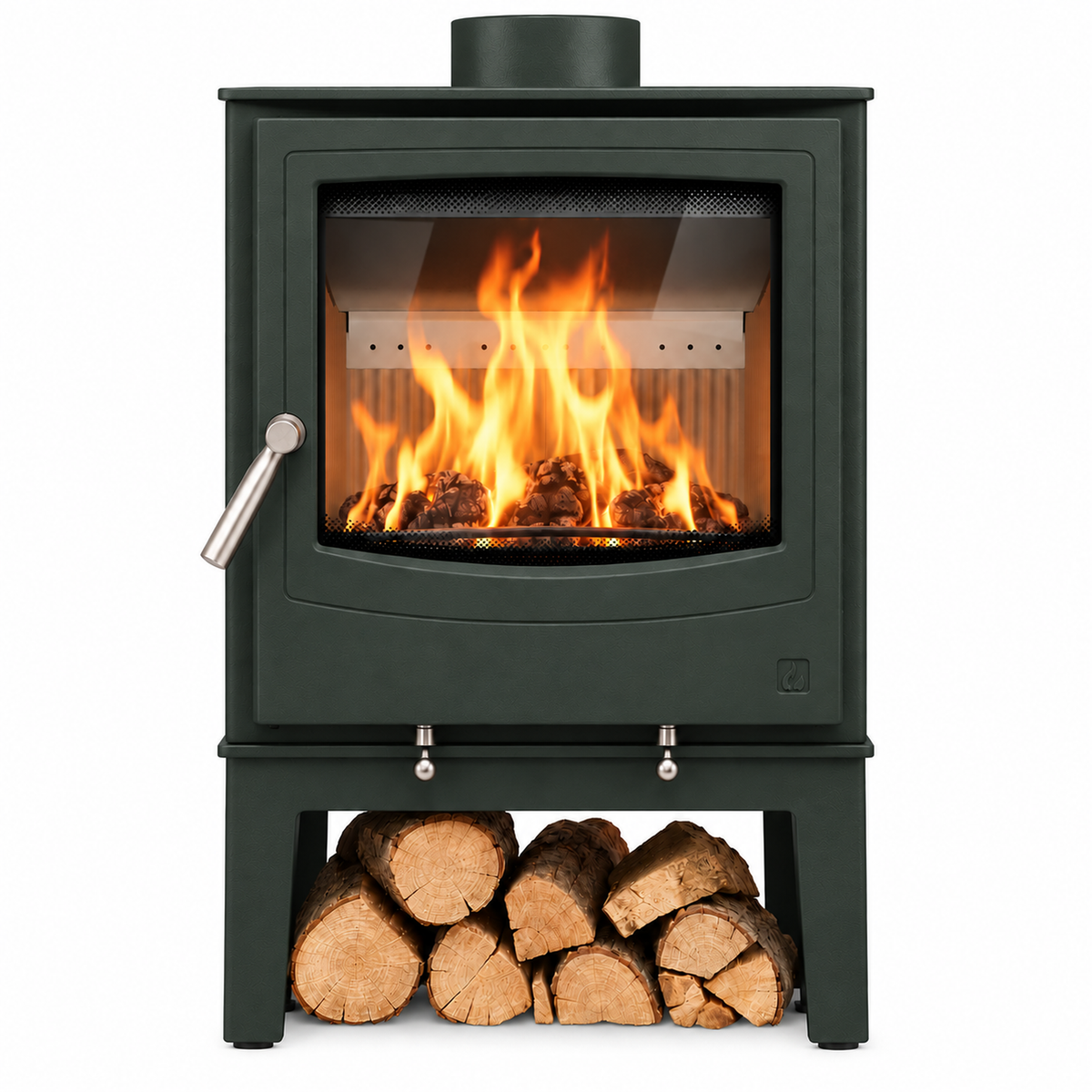 Arada Farringdon Small Eco Ecodesign Ready Multifuel Stove – 4.9kW