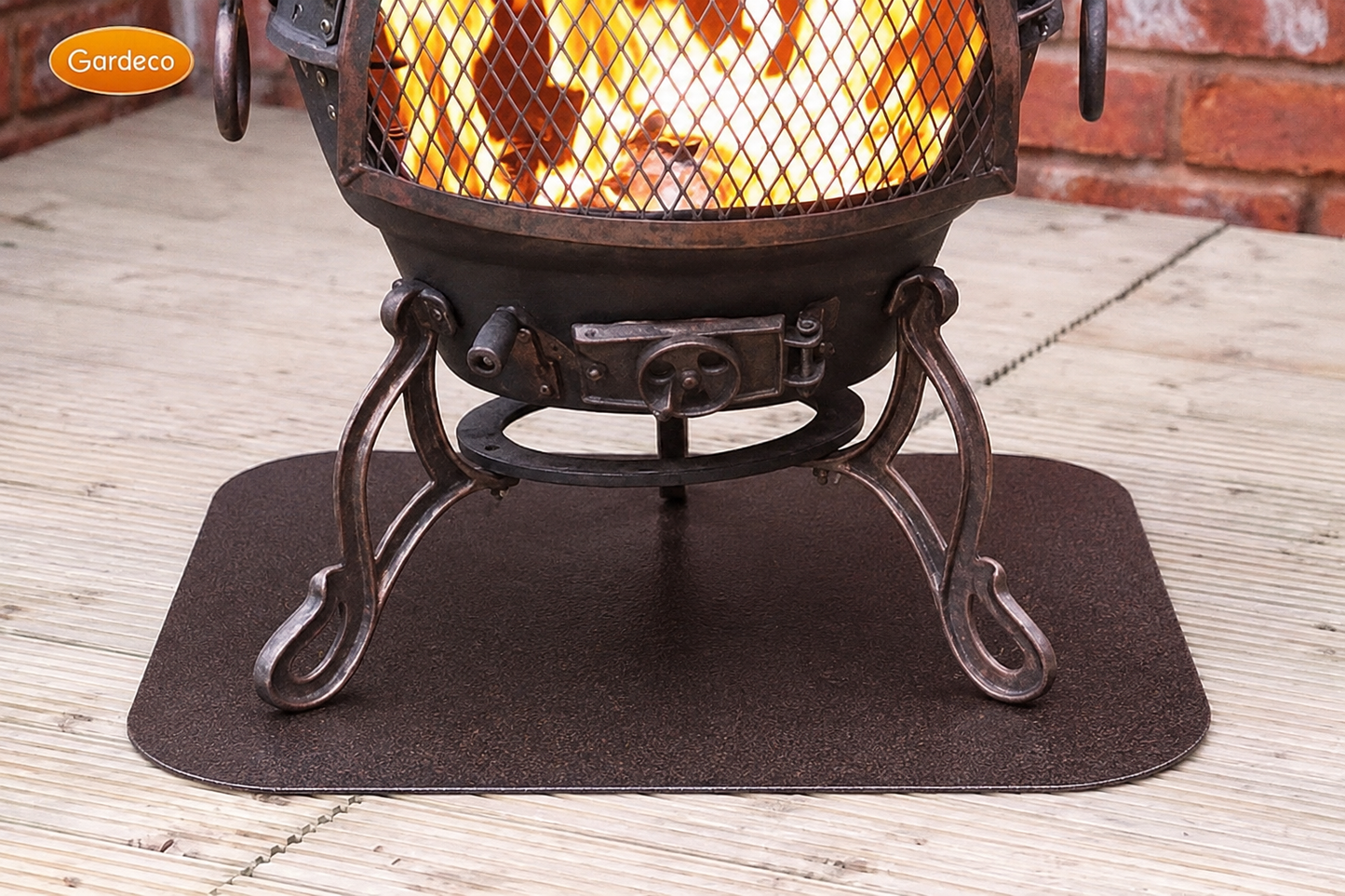 Chimenea/Fire Pit Floor Protector for Patio & Decking