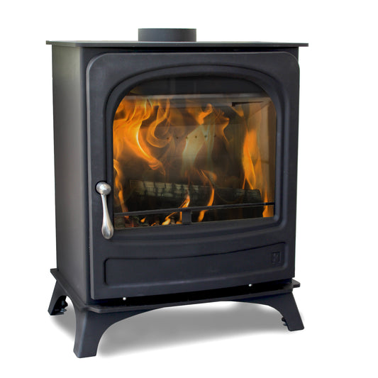 Arada Holborn 5 Widescreen Ecodesign Ready Multifuel Stove – 4.9kW