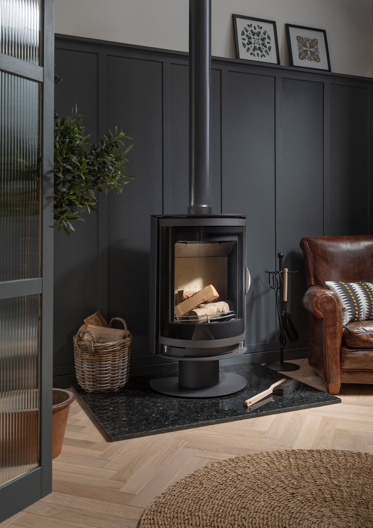 Arada Hoxton Ecodesign Ready Wood-Burning Stove – 7kW