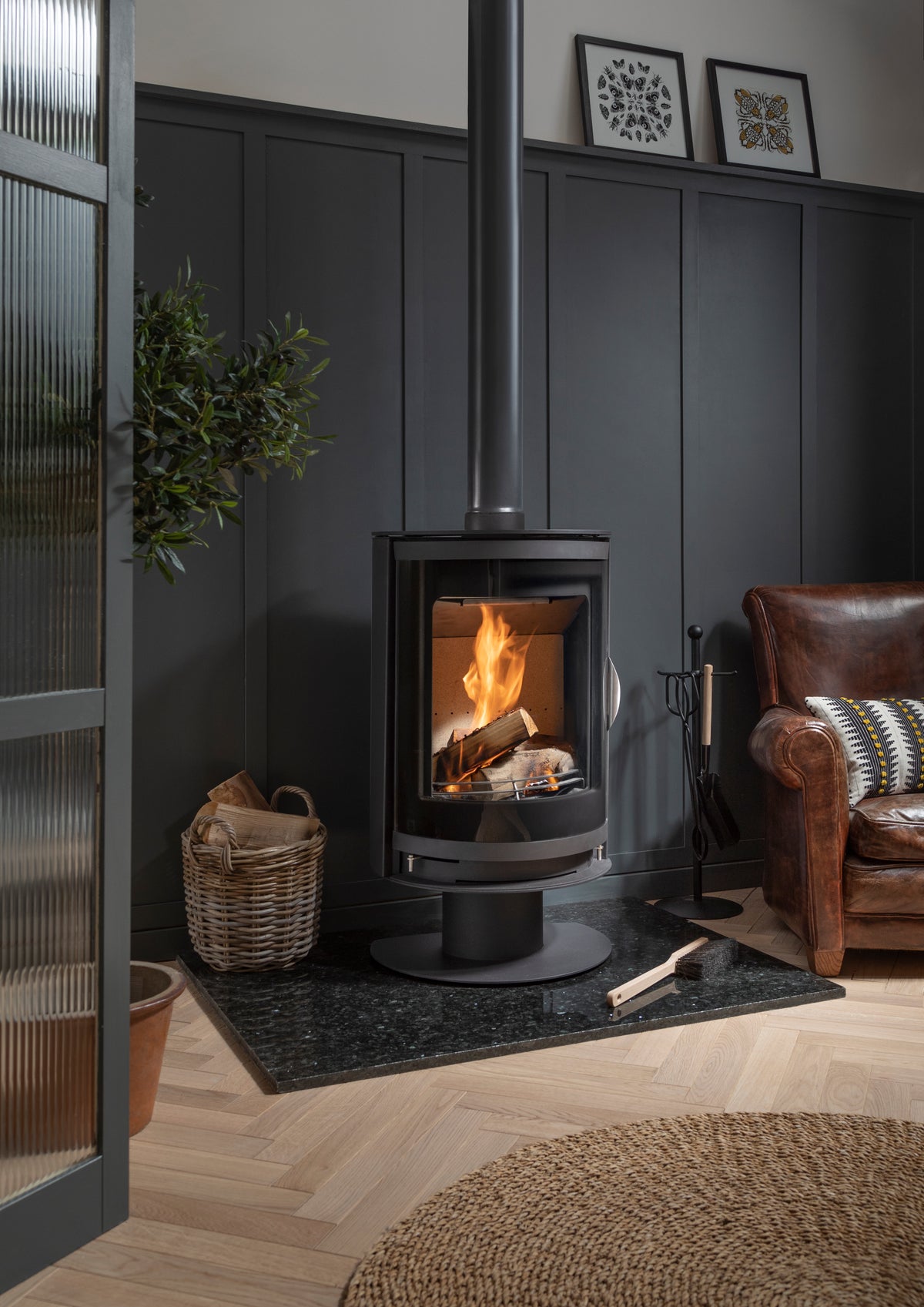 Arada Hoxton Ecodesign Ready Wood-Burning Stove – 7kW