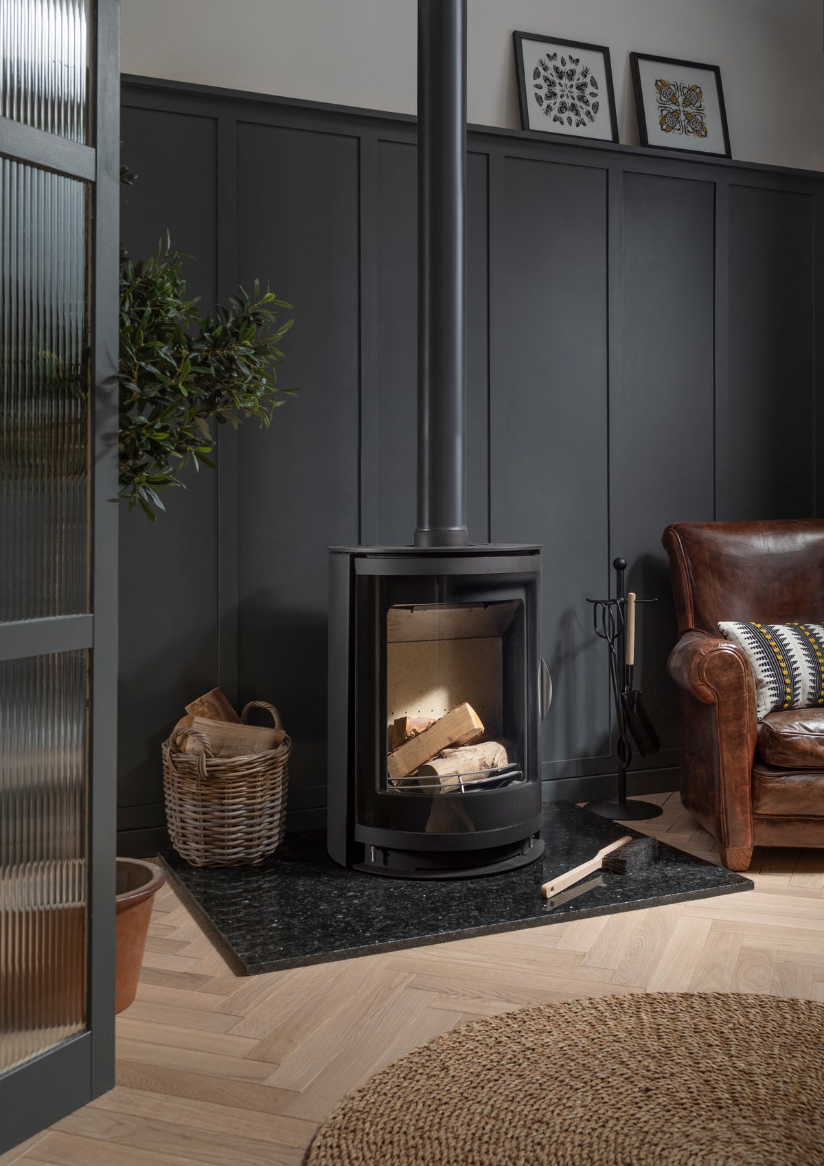 Arada Hoxton Ecodesign Ready Wood-Burning Stove – 7kW