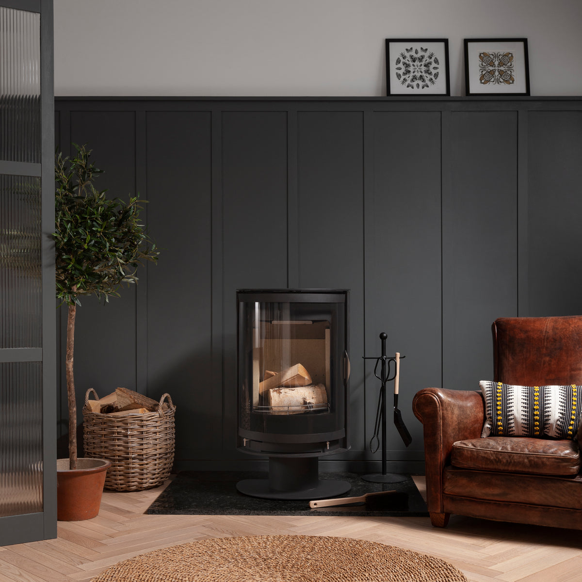 Arada Hoxton Ecodesign Ready Wood-Burning Stove – 7kW