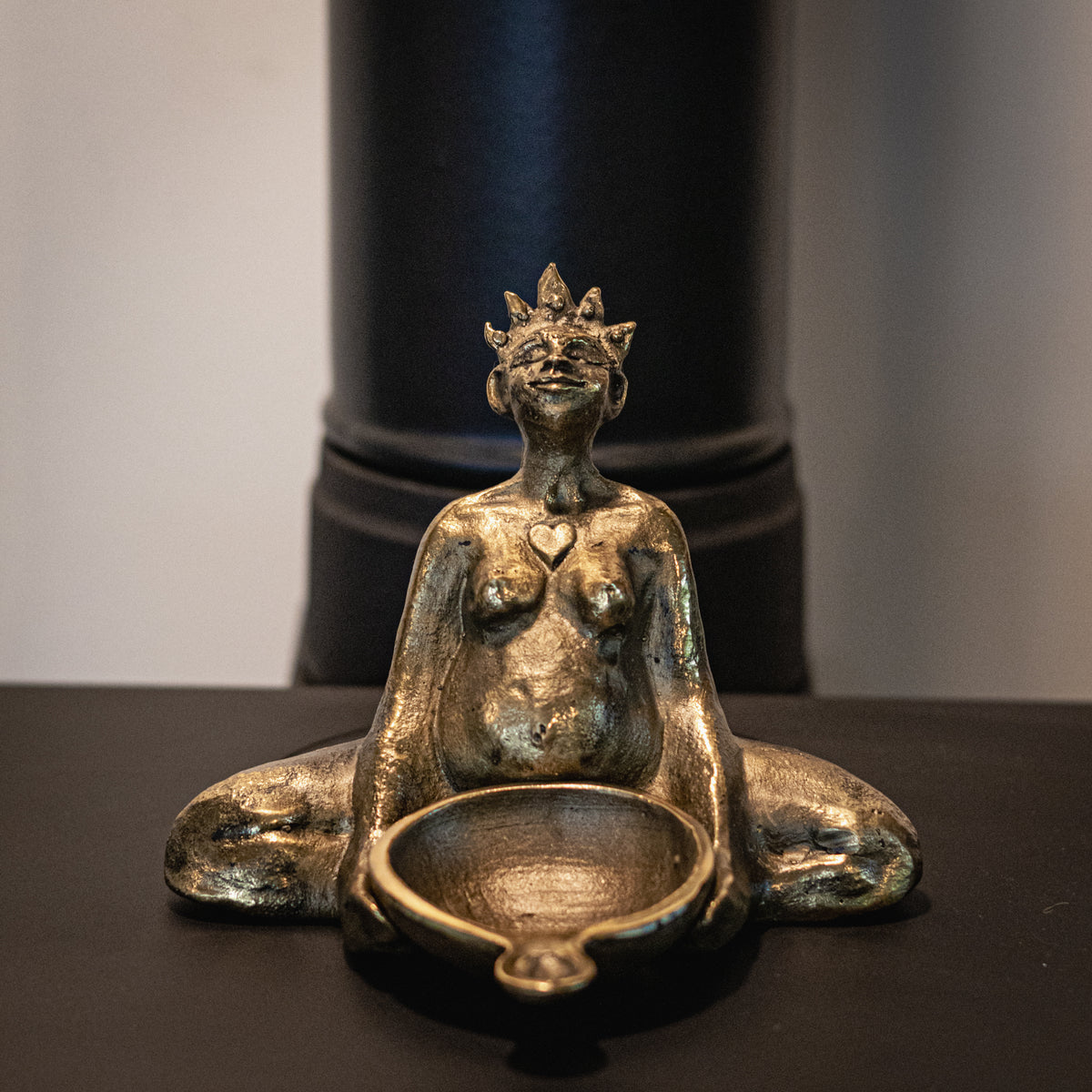 Salamander Brass Stovetop Goddess
