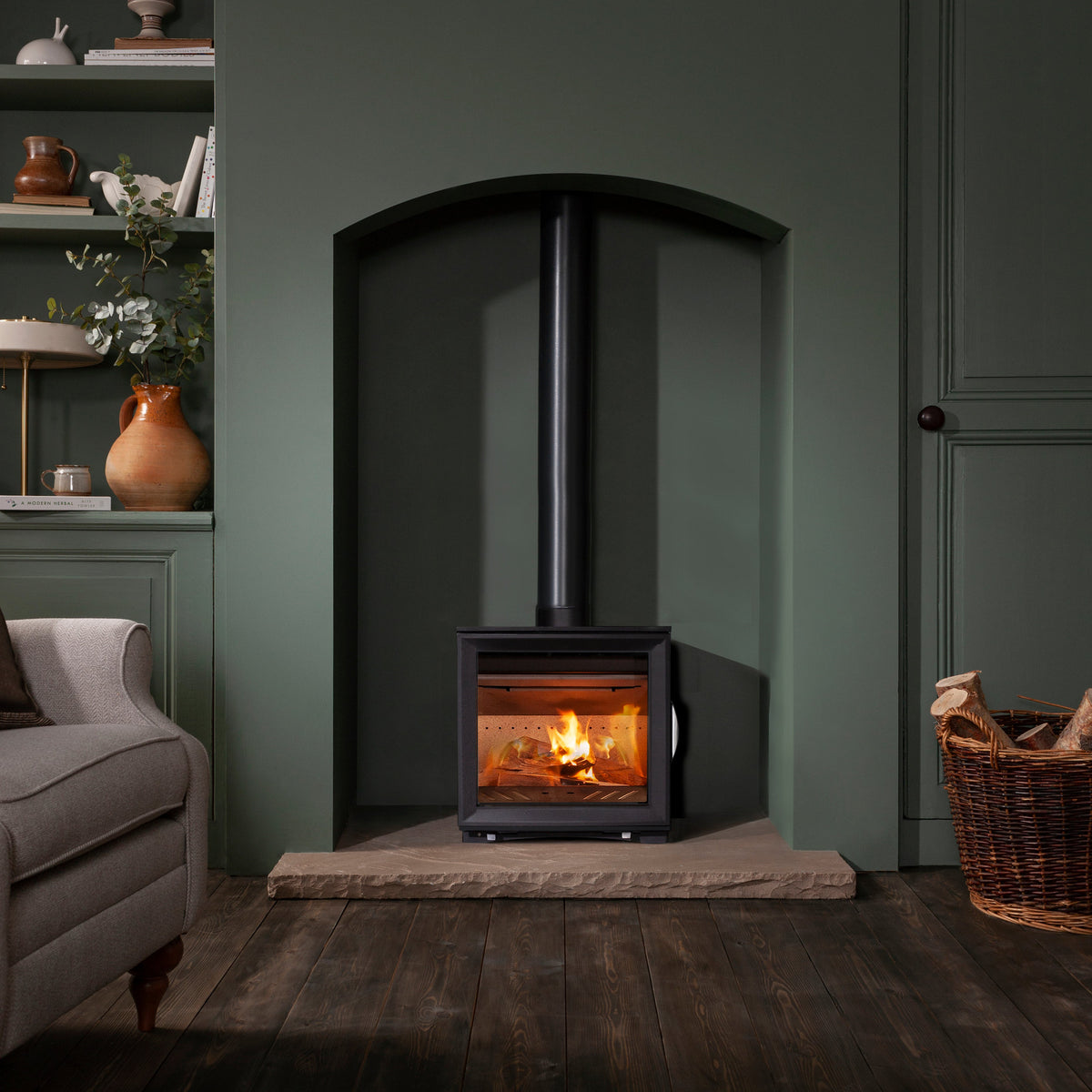 Arada M Series 5 Ecodesign Ready Wood-Burning Stove – 4.9kW