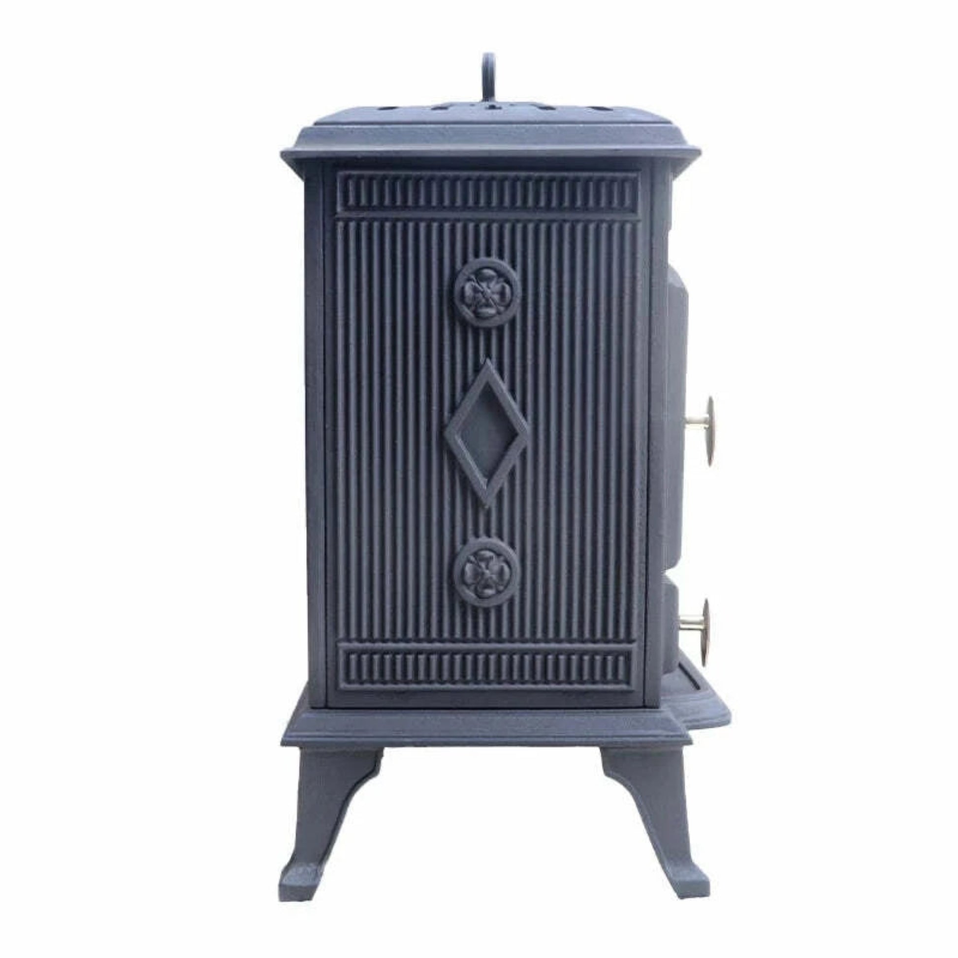 Molde Cast Iron Bioethanol Stove with Hot Top on white background