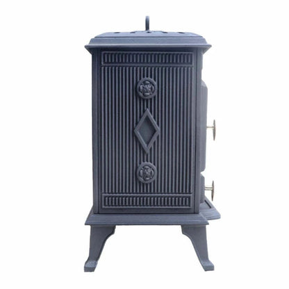 Molde Cast Iron Bioethanol Stove with Hot Top on white background