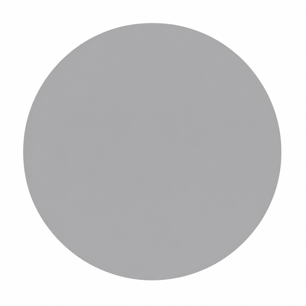 Pebble: Arada Earth Colour circle on white background