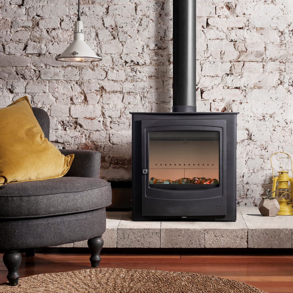 Arada Stratford 25B Ecodesign Ready Solid Fuel Boiler Stove – 20.2kW Nominal Output