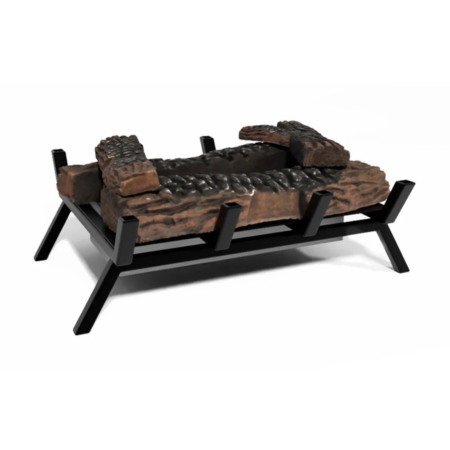 ScandiFlames 40cm Bioethanol Fire Grate on a white background