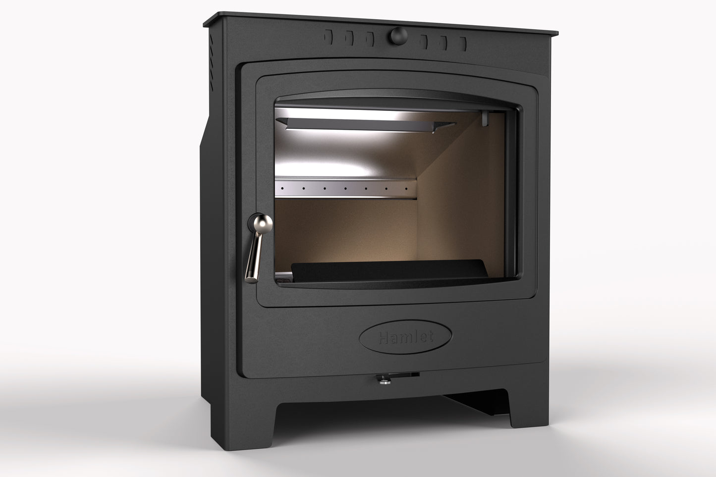 Hamlet Solution 7 Inset Ecodesign Ready Multifuel Stove (S5) – 7kW