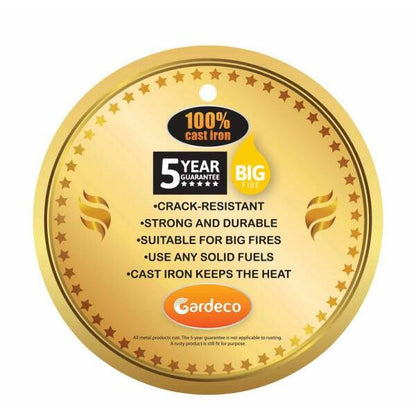 5 year warranty logo