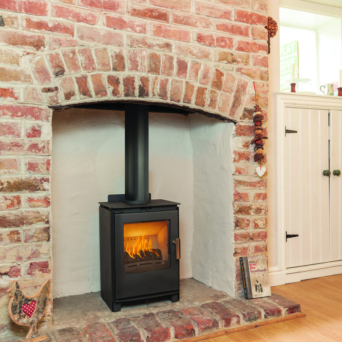 Beltane Brue Convector Plus in a room setting