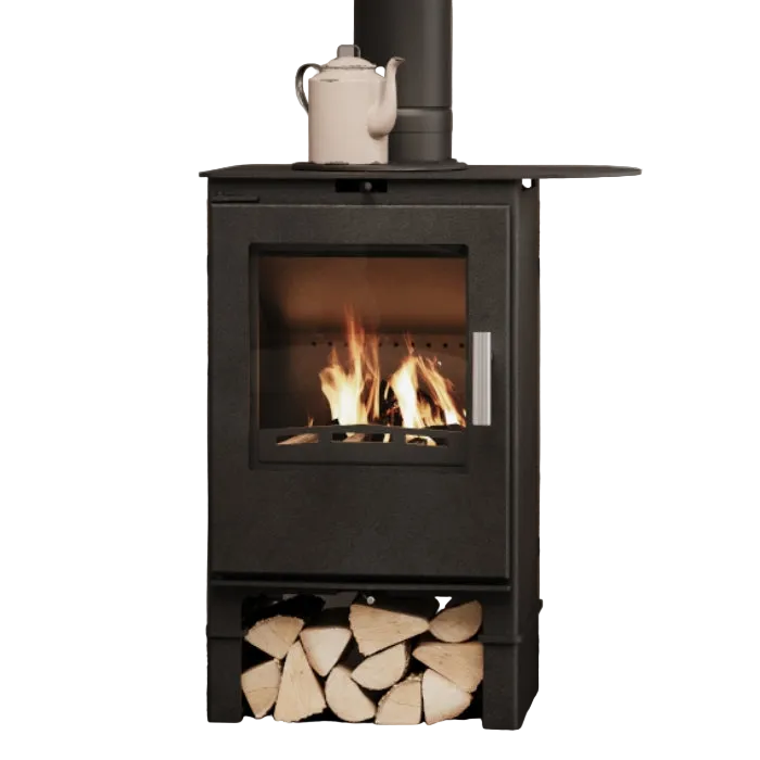 Beltane Brue Cooktop Logstore front view