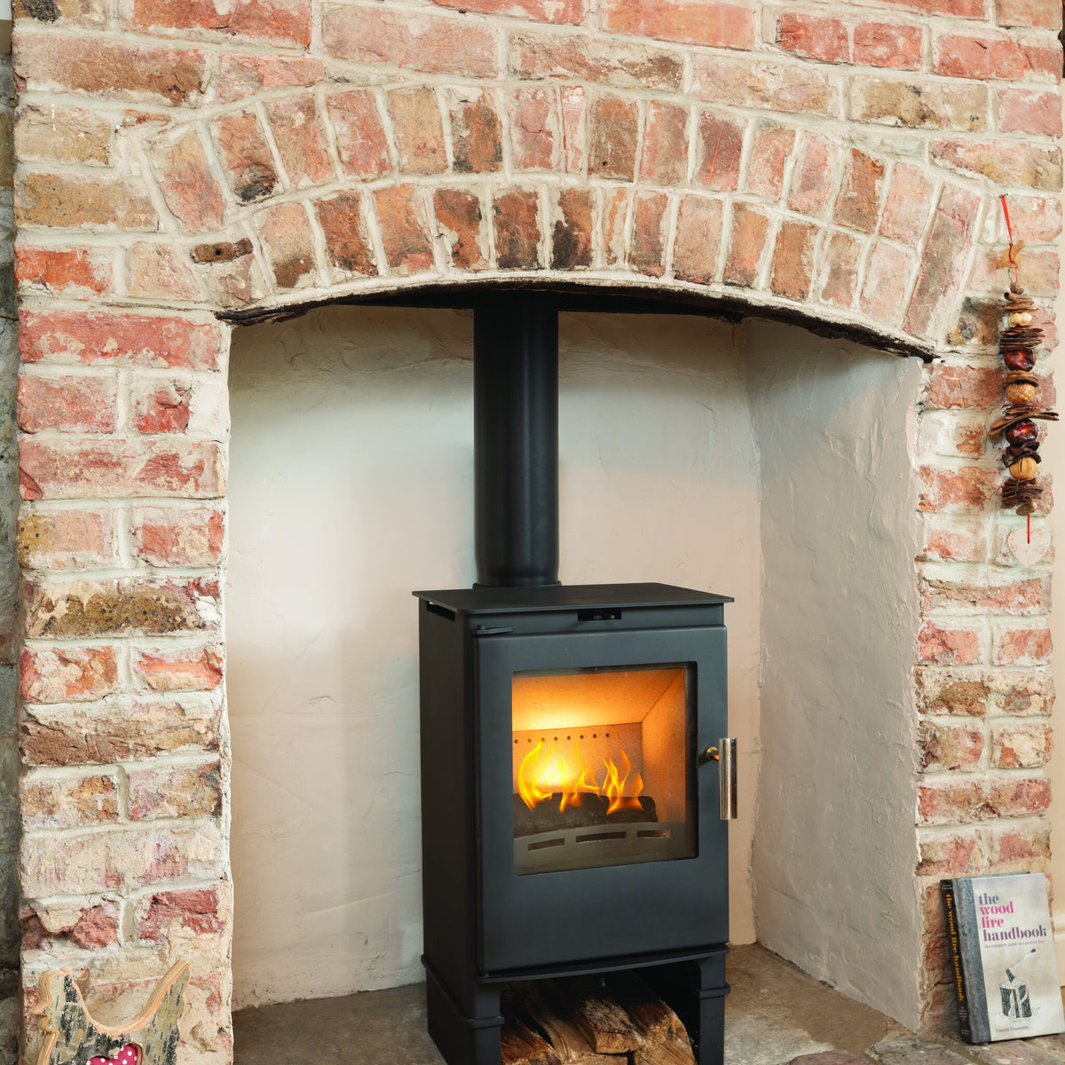 Beltane Brue Logstore in a room setting