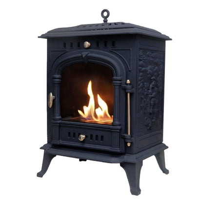 Bergen - Cast Iron Bioethanol Fireplace
