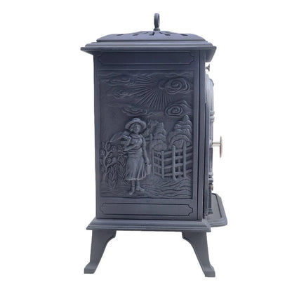 Bergen - Cast Iron Bioethanol Fireplace