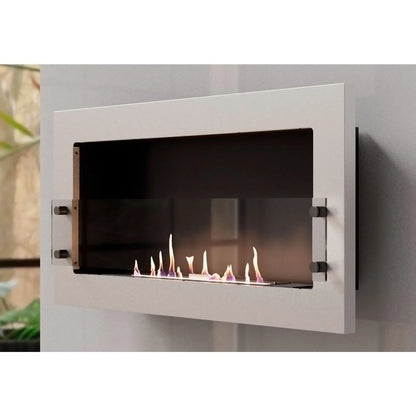 Texas White - Wall Mounted Bioethanol Fireplace
