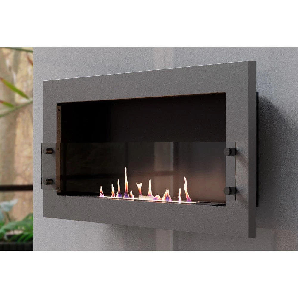 Texas Steel - Wall Mounted Bioethanol Fireplace