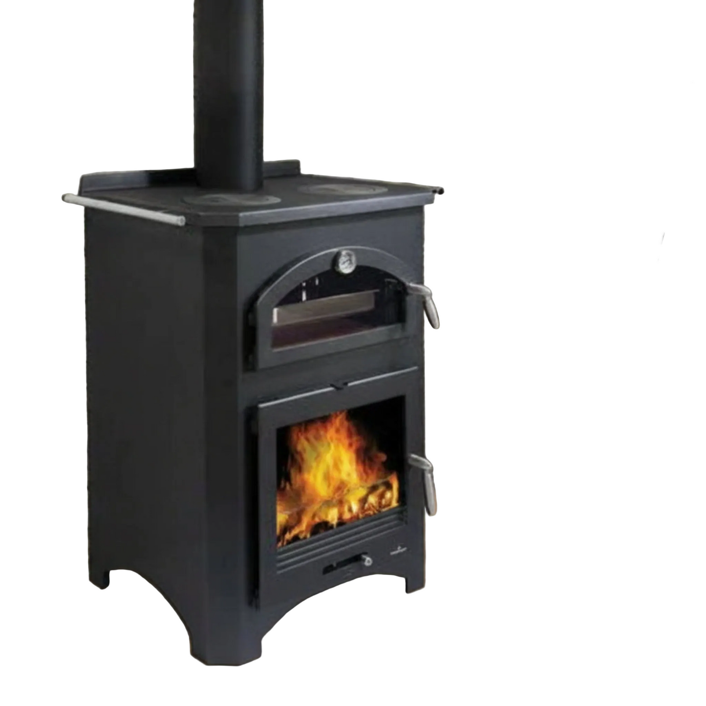 Bronpi Monza Stove | Freestanding Wood Burning Stove with Oven & Cooktop