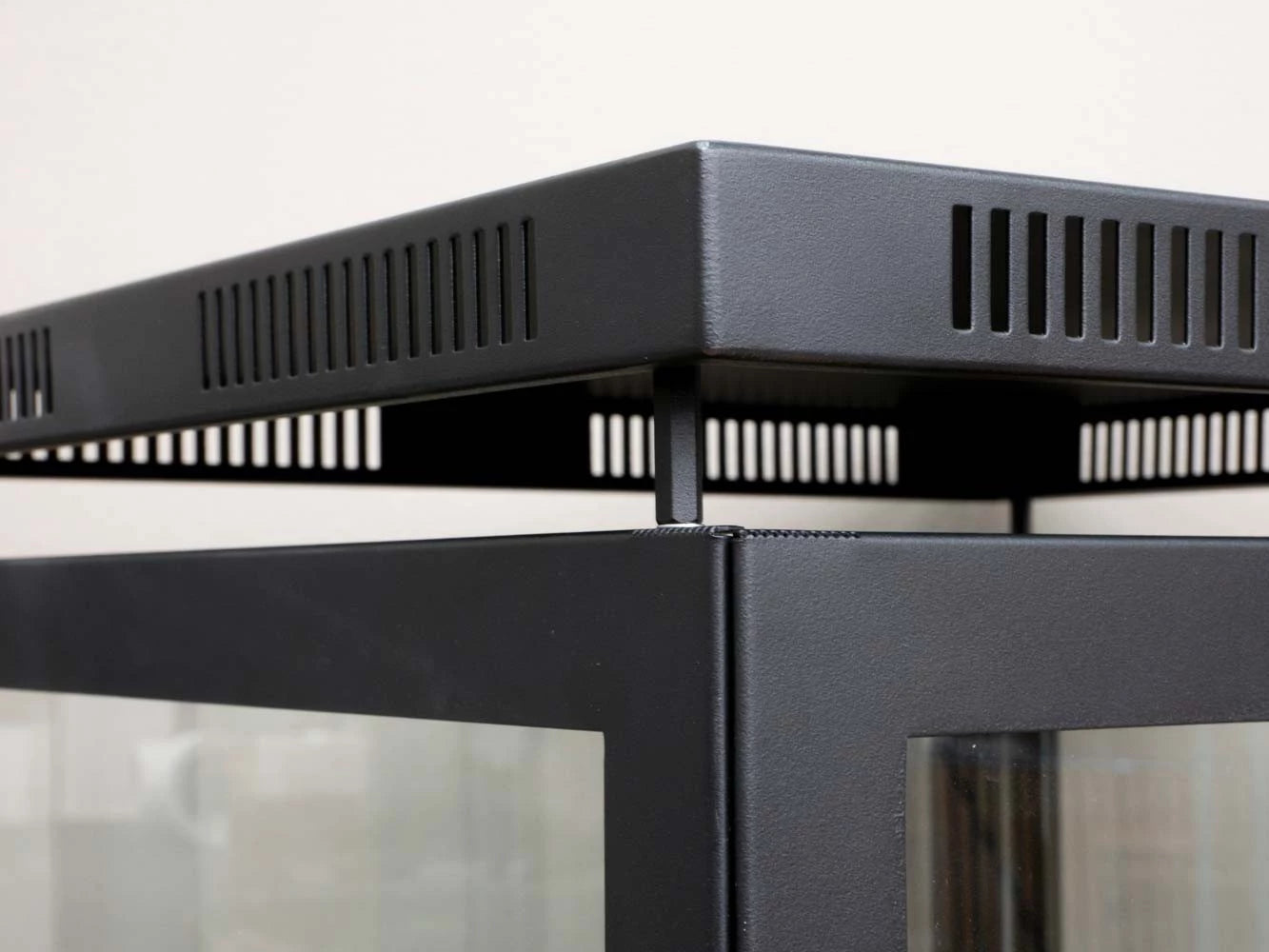Muztag Murcia Gas Patio Heater close-up of top on white background