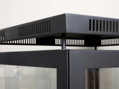 Muztag Murcia Gas Patio Heater close-up of top on white background