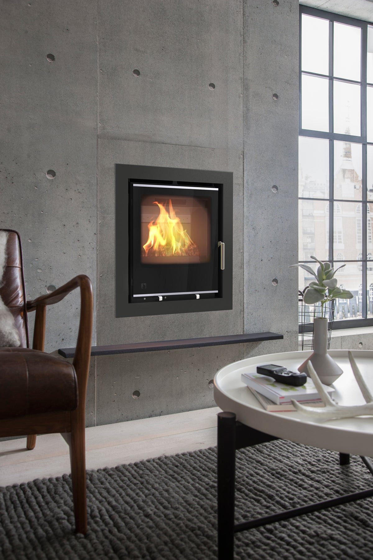 Arada i500 (S3) Ecodesign Ready Multifuel Cassette Stove – 5.6kW