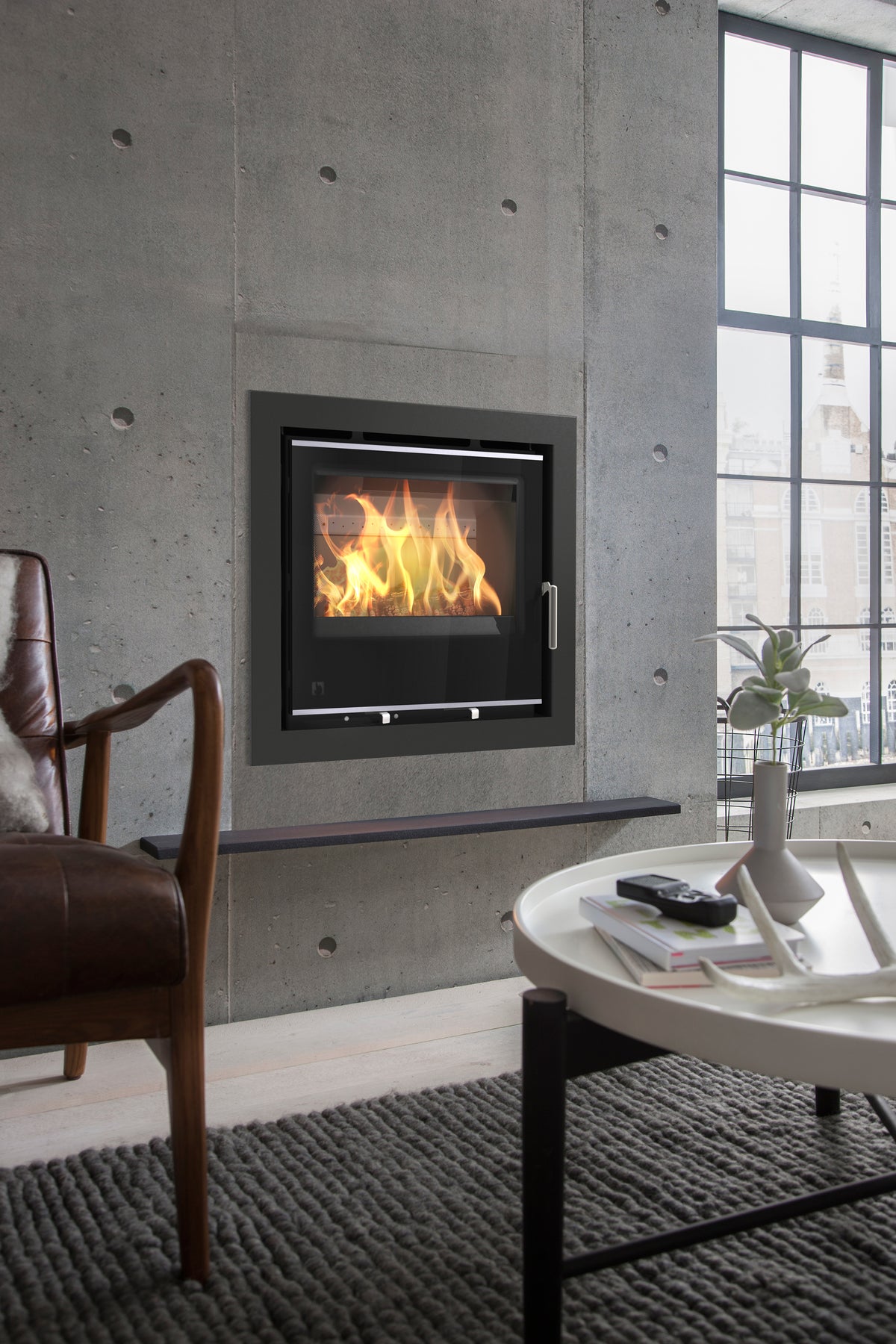 Arada i600 (S3) Ecodesign Ready Multifuel Cassette Stove – 6.2kW